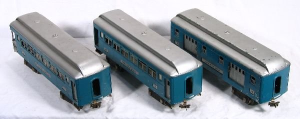 NETTE - 3 LIONEL ST Ga. 310 Series Pass. Cars - 3