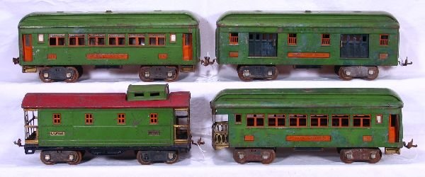 NETTE - 4 Pc. LIONEL ST Ga. Box Lot: