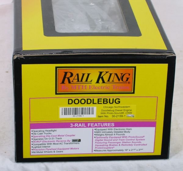 NETTE - MTH/RailKing 30-2159 CNW Doodlebug: - 2