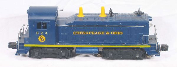 NETTE - LIONEL 624 C&O NW-2 Diesel: Decals 99%, Should clean to C7