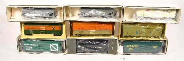 NETTE - 9 DOWNS S Ga. Freight Cars: