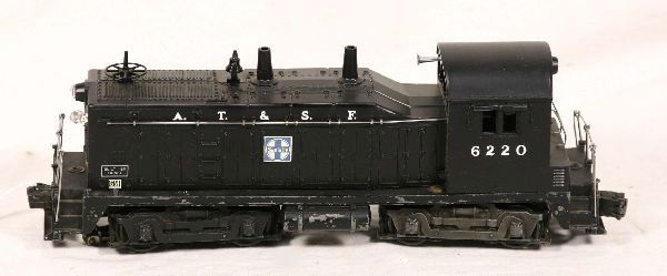NETTE - LIONEL 6220 SF NW-2 Diesel: Bell intact, cab C7+, frame, C6