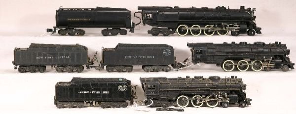 NETTE - AM FLYER S Ga. Loco Box Lot, 322, 332