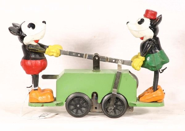 NETTE - Super Boxed LIONEL 1100 Mickey Handcar - 3
