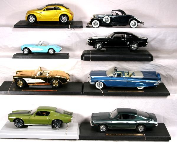 NETTE - 6 1:24 Scale 1950s Diecast Cars, Plus