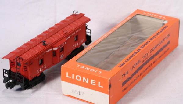 NETTE - Mint Boxed LIONEL 6517-75 Erie Caboose - 3