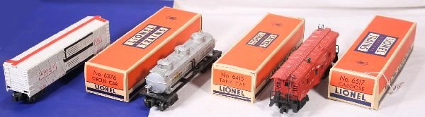 NETTE - 3 Boxed LIONEL Freight Cars - 4