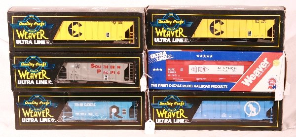 NETTE - 6 WEAVER Freight Hoppers:: 603273; 401290; 603155; 36635; 500584; 172699, obs C9