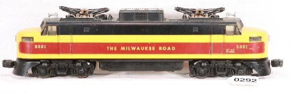 NETTE - LIONEL 2351 MR EP-5 Electric: Original pantagraphs, nose cracked, o/w C6