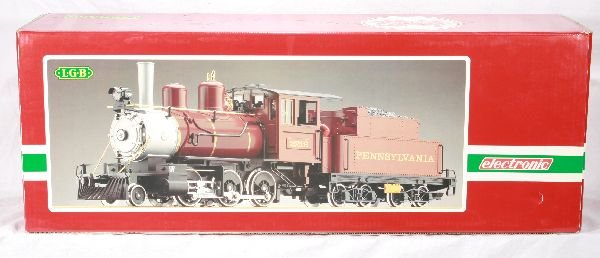 NETTE - LGB 2219S PRR Mogul with Sound:: Electronic w/sound, ob w/insert, C8