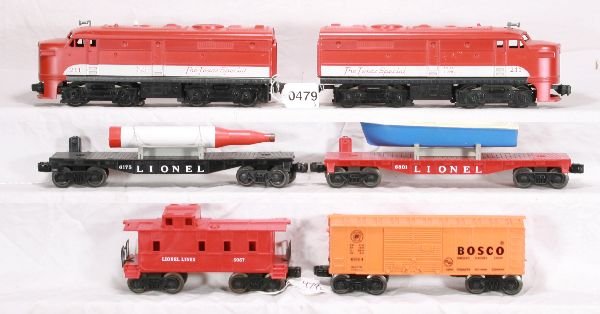 NETTE - 6 Pc. LIONEL Diesel Freight Set