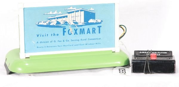 NETTE - RARE AM FLYER S Ga. 577 Foxmart Billboard