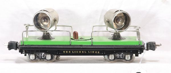 NETTE - LN LIONEL 2820 Searchlight Bar: Super Lettering, clean & shiny, 38 Couplers, C9