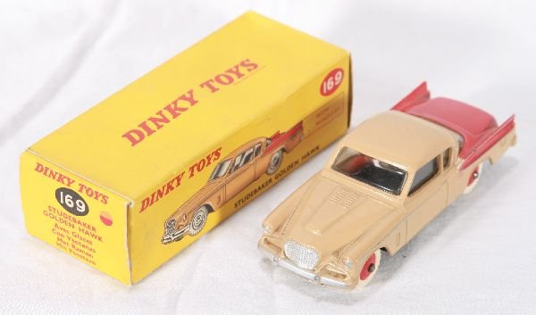 NETTE - Super Boxed DINKY 691 Studebaker:: Golden Hawk w/windows, ob C9+