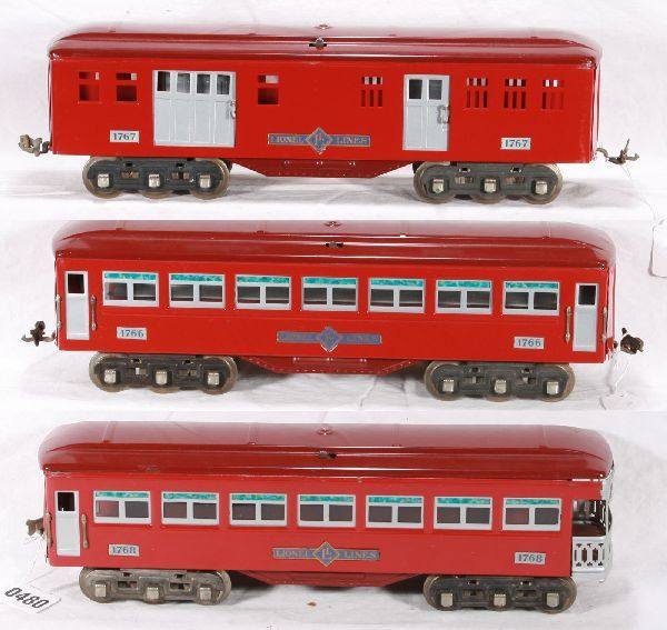 NETTE - Restored LIONEL Washington Ltd. Cars