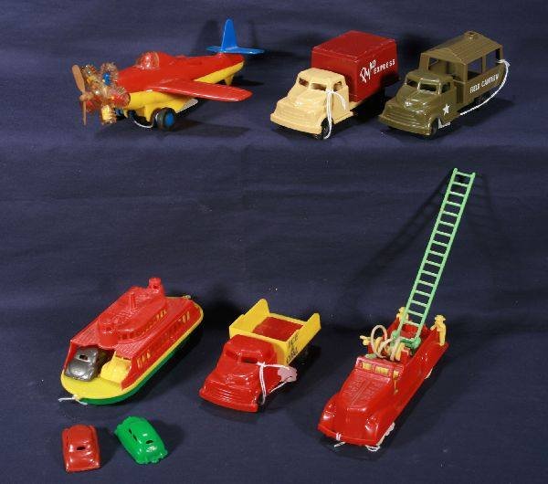 NETTE - 6 Hard Plastic Vehicles