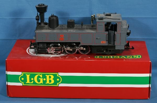Boxed LGB 2070D 0-6-2 Tank Loco: G Ga., complete but dusty, ob o/w C7+