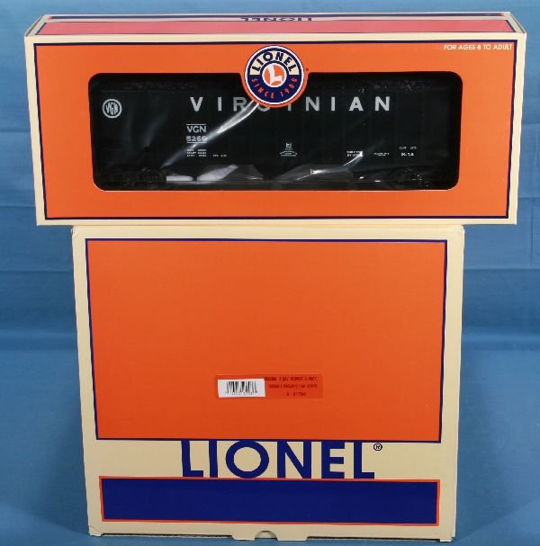 LTI 21793 Virginia Hopper Set:: 6-pak 3-bay hoppers, obs & osb, C9+