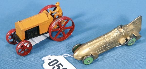 TOOTSIETOY Racer & Tractor