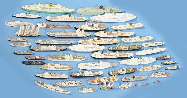 48 Cast Civilian Ships