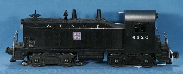 NETTE - LIONEL 6220 AT&SF NW-2 Diesel: Clean w/intact bell mechanism, C7