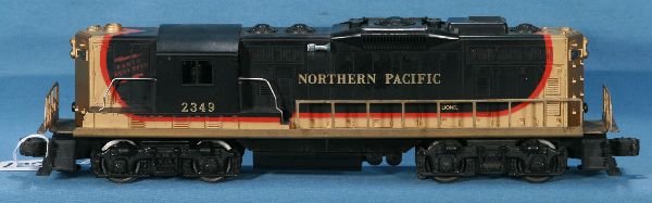 NETTE - LIONEL 2349 NP GP-9 Diesel: Clean w/intact shell, replace battery box screw, C7-