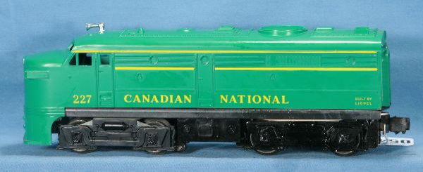 NETTE - NMint LIONEL 227 CN Alco Diesel: Clean, painted on gray mold, unrun, C9 WOW!