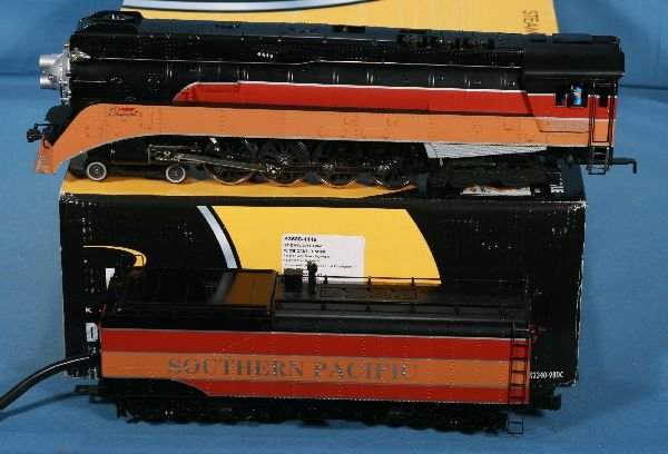 NETTE - K-LINE GS4 SP Daylight Loco:: 3688-4449 GS4 Steam Loco w/Cast Tender, Lionel Command & RailSounds, lightly run, osb w/parts, C8+