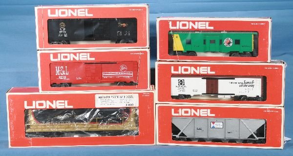 NETTE - LIONEL MPC 1672 Service Station Special:: 8666 NP GP-9 Diesel; 9775 Boxcar; 9267 Hopper; 9869 Reefer; 9776 Boxcar; 9177 NP Caboose, obs, osb, C9