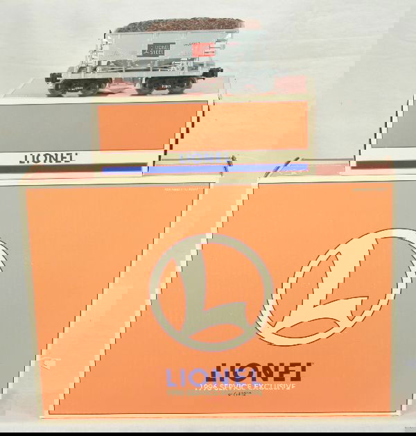 NETTE - LIONEL Ore Car Train Set, plus: 11912 3 pc. Ore Car Diesel Set; 51502 Ore Car, obs C9; 6486-3 Ore Car, C8