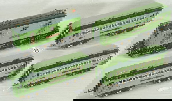 NETTE - Fully Restored LIONEL Stephen Girard Set: ST. Ga., 9E 2-4-2 Boxcab Electric; 424 Pullman; 425 Pullman; 426 Obsv, nice matching set