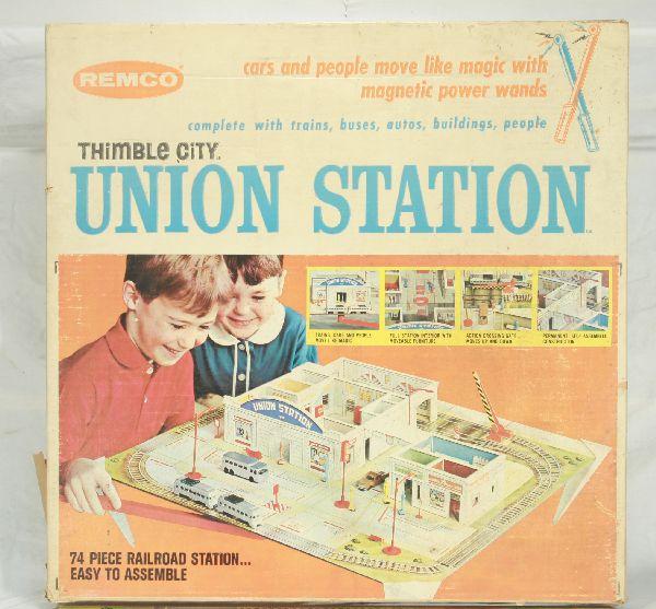 191 NETTE Boxed REMCO Thimble City Union Station Pla
