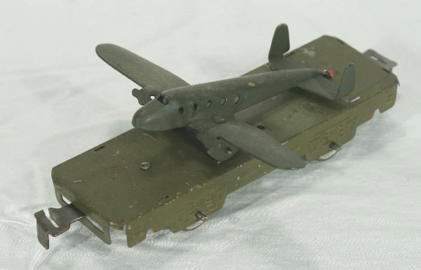 NETTE - MARX Military Flat with Plane:: Plane is an old restoration, flat is C6