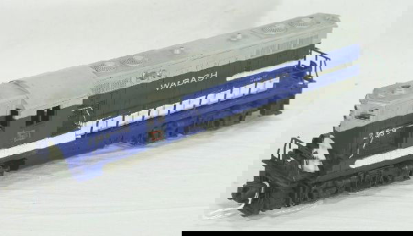 NETTE - LIONEL 2339 Wabash GP-7 Diesel: Very nice example, but dirty. Should clean to solid C7