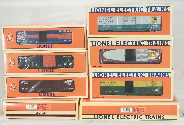 NETTE - LIONEL 19292 & 19276 6464 Series sets:: Series VI(B&O, NH & MKT); Series V(Rutland, Sentinel; C of G), obs C10
