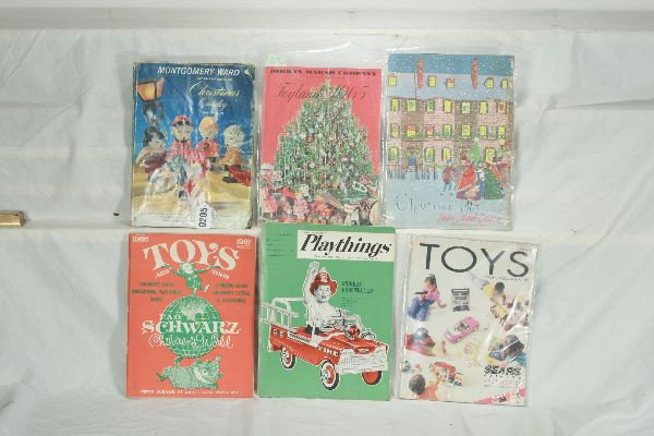 NETTE - 12 Later Christmas Catalogs:: JC Penney, 1983, 1981; Playthings, 1967; Sears- 1973; 12992-93; August 1990; 1970; 1985; FAOS 1967; Jordon Marsh-1963; 1965; Montgomery Wards 1967, all worn, but great info!