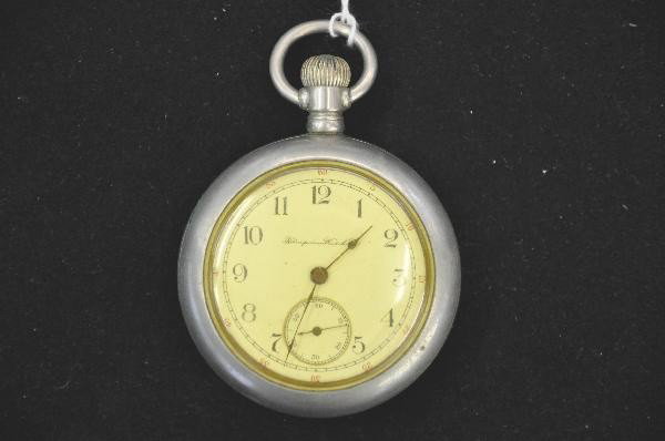 Hampden Watch Co.: Serial Number-1934107, Jewels-17, Size-16s, Case Number- Silverode #753099, Case Brand-Philadelphia Watch Case Co., For Bigger and Better photos or information about consigning in our future events go