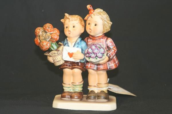 Hummel Jubilee 416: 6 1/2" Tall, stamped Goebel 1980. Free From Cracks Flakes and Chips. For Bigger and Better photos or information about consigning in our future events go to our website