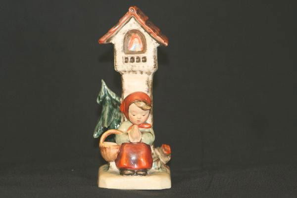 Hummel Worship 84/0: 6 1/2" Tall, stamped Germany, Large V mark. Otherwise free from chips, flakes & cracks. For Bigger and Better photos or information about consigning in our future events go to our website