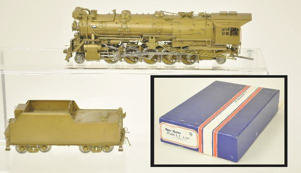 Daiyoung HO Ga. Brass NH Decapod: Class L-1, Satin Finish, complete, unrun, original box with inserts, Like New.