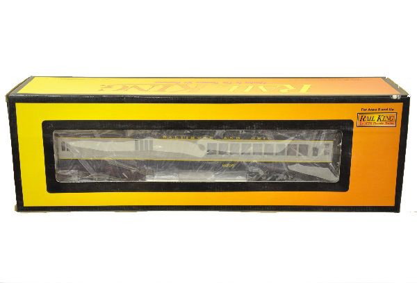 Boxed MTH RailKing 30-2134-0 B&O Doodlebug: Proto sound compatible with horn. Original box with insert, C9