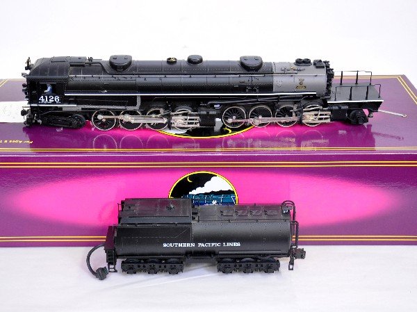MTH 20-3125-1 SP A-6 Cab Forward: 072. Super 4-8-8-2 with ProtoSounds 1, station sounds & back-up light. It is test run with original box, C9.