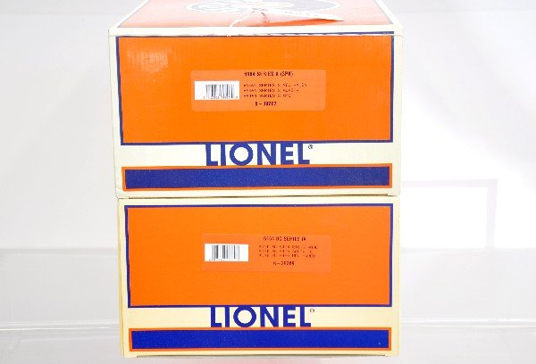 Lionel 39203 & 29289 Boxcar 3-packs: Includes New Haven; Alaska; New York Central; Rio Grande; Santa Fe & New Haven. All are like new, boxed with master boxes, C9