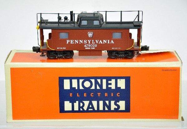 Lionel 51702 PRR N8 Smoke Caboose: This was the caboose, designed for the S2 Turbine. It is like new with box, C9