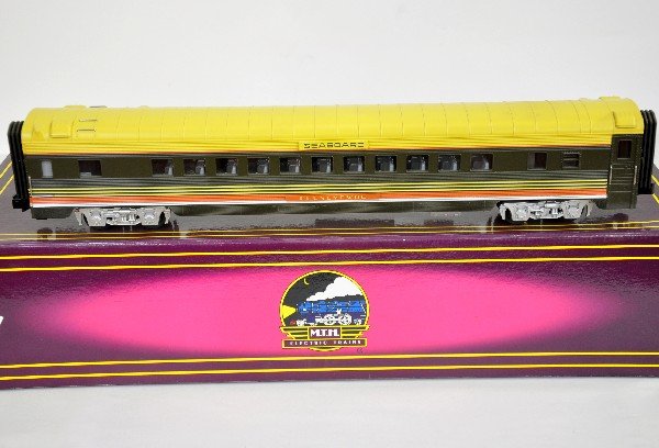 MTH 20-6615 Seaboard Streamline Cars: Sleeper/diner set, new in box, C9+
