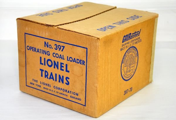 Factory Sealed Lionel 397 Coal Loader: As good as it gets, factory sealed in 1952 style box, C10