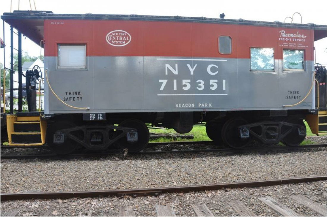 Real Railroad NYC Transfer Caboose