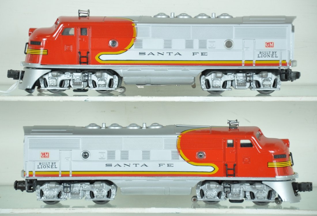 Nice Lionel 2333 SF F3 AA Diesel Restorations: Pro job, bright, clean, done to appear Like New