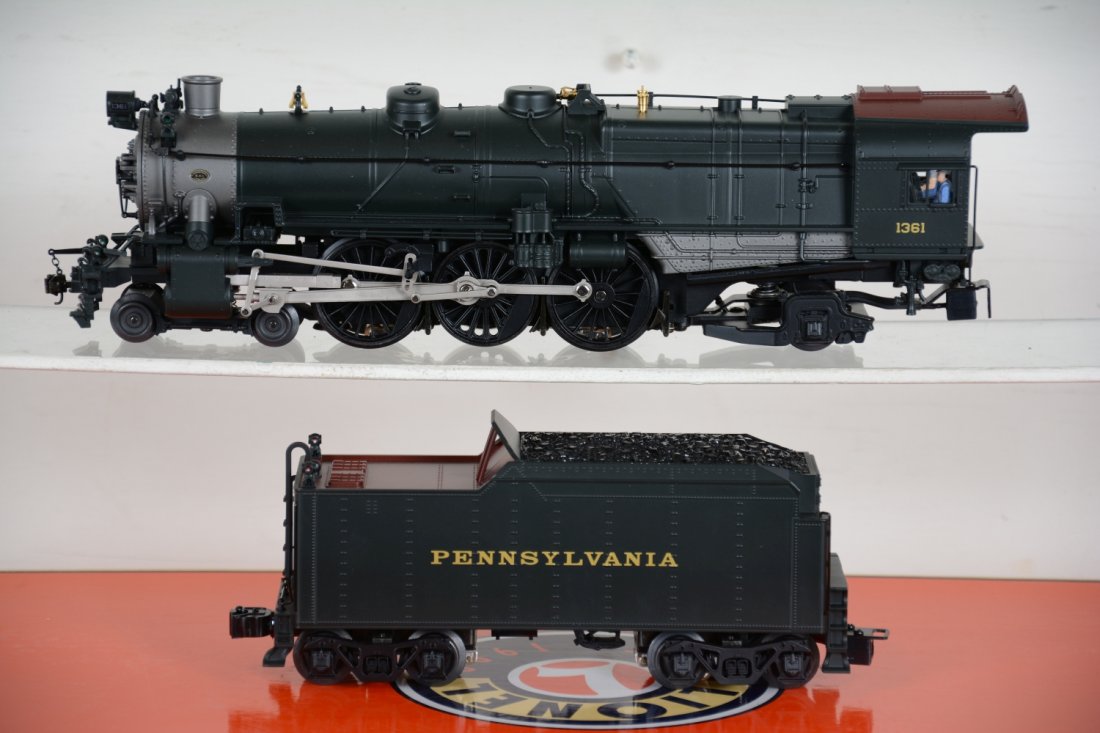 Lionel Odyssey 38025 PRR K4: 054. Super scale 4-6-2 equipped with RailSounds, CrewTalk, TowerCom, Odyssey speed control, fan driven smoke unit and more! It has been test run with box, C10
