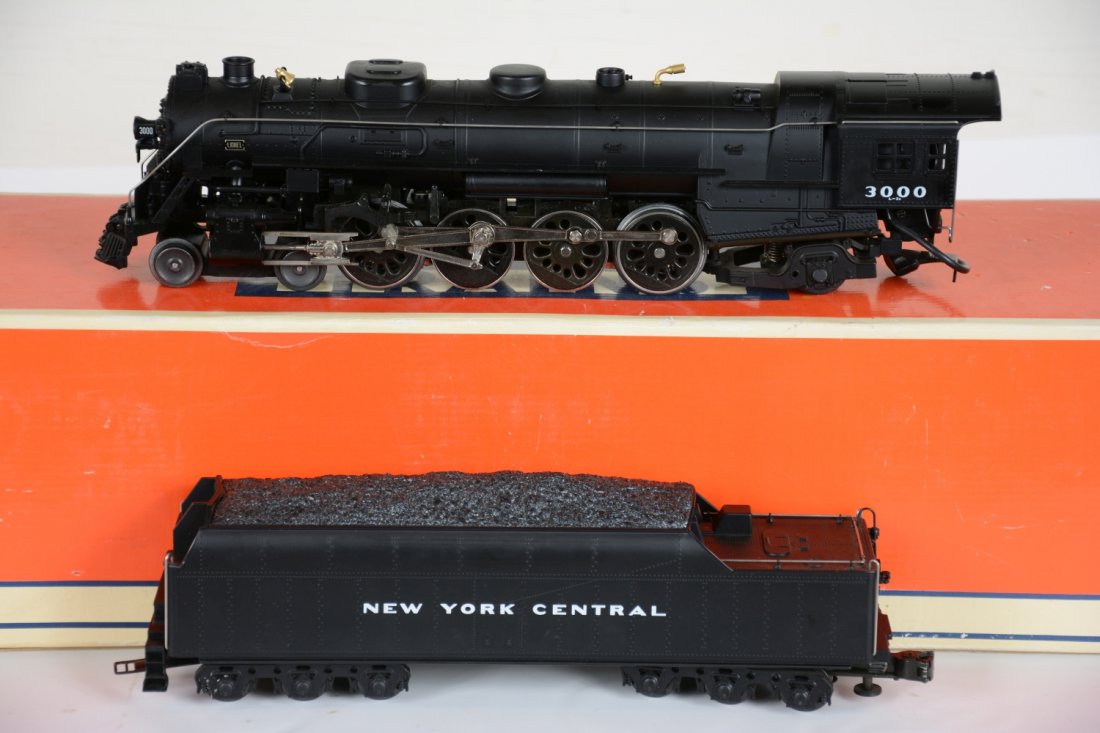 Lionel 18009 NYC L3 Mohawk: 042. Super 4-8-2 steam loco, equipped with RailSounds, smoking stack & chests and more! It ha been run, but body shows only light signs of handling. It has its box, C8+-9